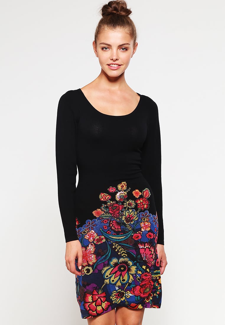 Desigual MARTINA - Vestito di maglia black Donna Abbigliamento Vestiti,borse saldi prezzi,desigual scarpe on line,sconto,Fresco a Buon Mercato Desigual-Donna Abbigliamento Vendita Online | Rivenditori Italia Desigual-Donna Abbigliamento - Grande Sconto Nel Nostro Negozio