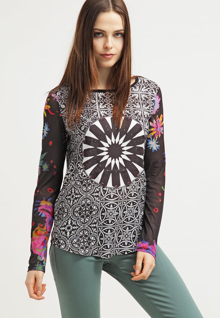 Desigual YEES - Camicetta black Donna Promo Abbigliamento,borse scontate,desigual scarpe saldi,saldi Milano,Fresco a Buon Mercato Desigual-Donna Promo-Abbigliamento Vendita Online | Rivenditori Italia Desigual-Donna Promo-Abbigliamento - Grande Sconto Nel Nostro Negozio