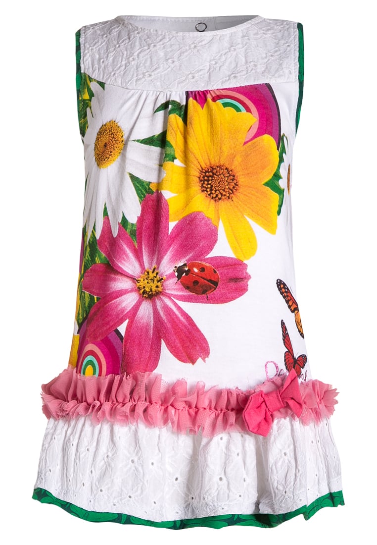 Desigual CRISTINA - Vestito estivo blanco Bambini Promo Abbigliamento,desigual borse autunno saldi,borse desigual prezzi,Spaccio,Fresco a Buon Mercato Desigual-Bambini Promo-Abbigliamento Vendita Online | Rivenditori Italia Desigual-Bambini Promo-Abbigliamento - Grande Sconto Nel Nostro Negozio