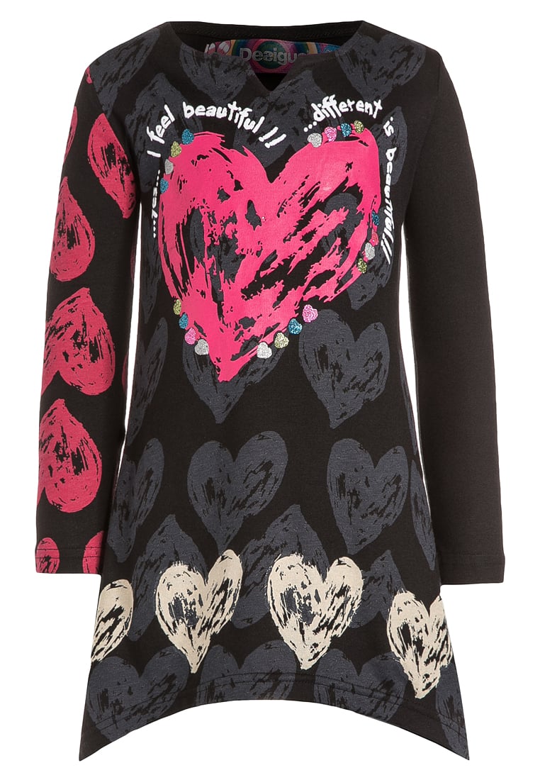 Desigual REGINA - Maglietta a manica lunga black Bambini Abbigliamento T-shirt & Top,stivaletti manola,desigual outlet valmontone,nuovi prodotti,Fresco a Buon Mercato Desigual-Bambini Abbigliamento-T-shirt & Top Vendita Online | Rivenditori Italia Desigual-Bambini Abbigliamento-T-shirt & Top - Grande Sconto Nel Nostro Negozio